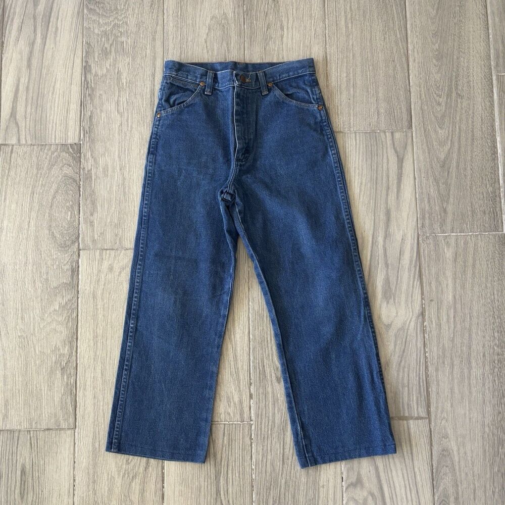 Wrangler 13MWZBP Boy's Cowboy Cut Original Fit Jeans Size 16 Regular (26x22)